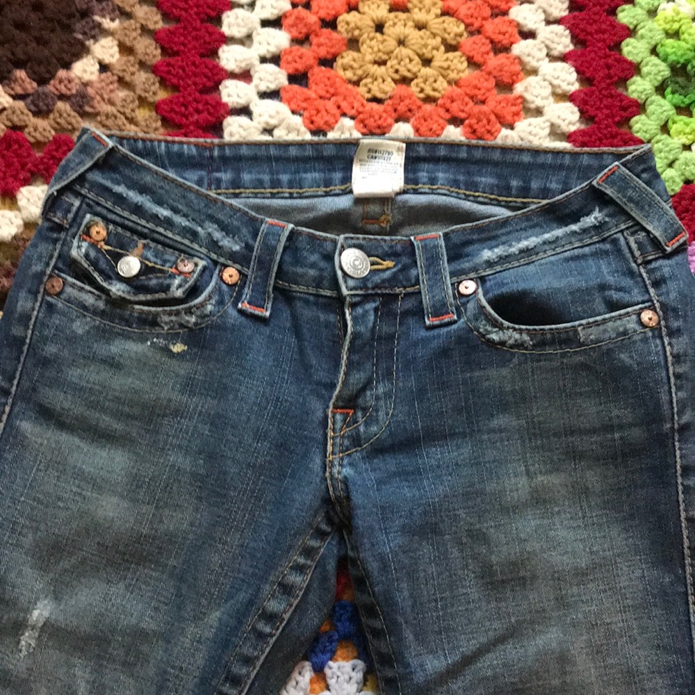 TRUE RELIGION VINTAGE BOOTCUT JEANS - Picture 2 of 11